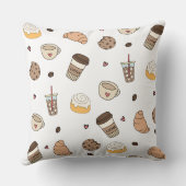 Almofada decorativa coffee lovers  kussen (Achterkant)