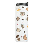 Almofada decorativa coffee lovers thermosbeker (Gedraaid links)