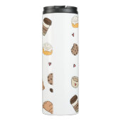 Almofada decorativa coffee lovers thermosbeker (Achterkant)