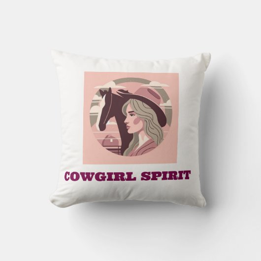 almofada estampada garota cowgirl kussen (Voorkant)