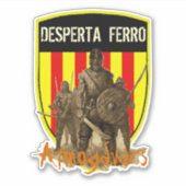 ALMOGAVAREN STICKER (Voorkant)