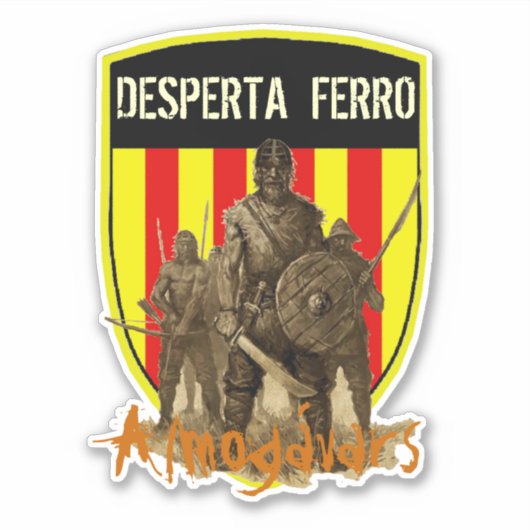 ALMOGAVAREN STICKER (Voorkant)