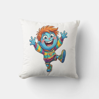 Almohada Alegre de Personaje de Dibujos Animados  Kussen