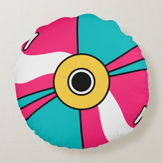 Almohada | DVD-CD Rond Kussen (Achterkant)