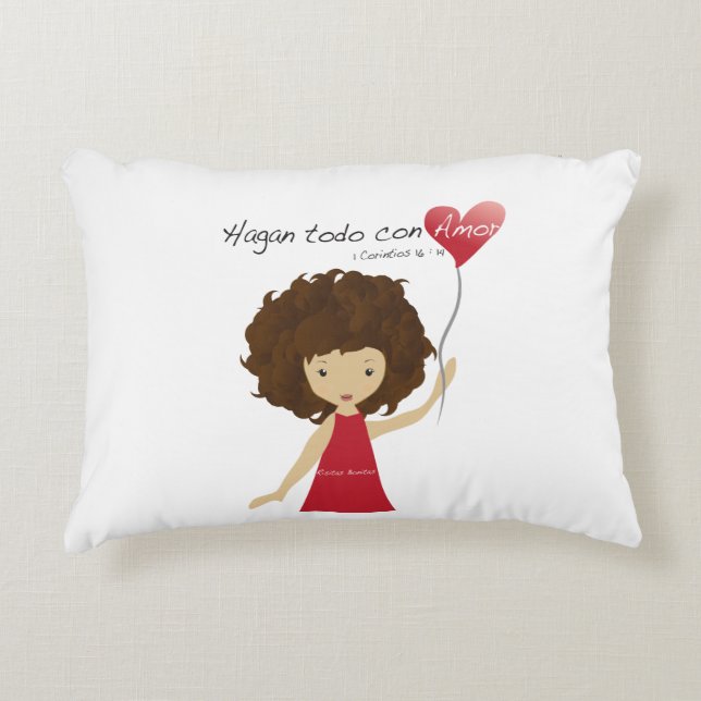 Almohada Risitas Bonitas Accent Kussen (Voorkant)