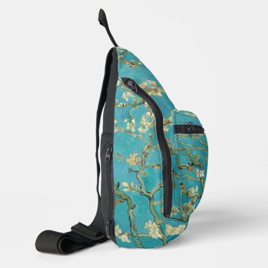 Almond Blossom, 1890, van Vincent van Gogh Sling Bag (Links)
