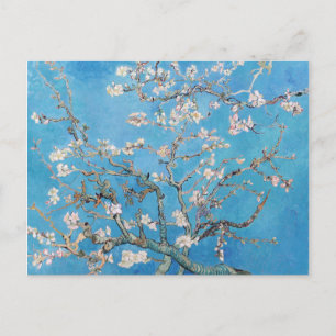 Almond Blossom Blue Vincent van Gogh Art Painting Briefkaart