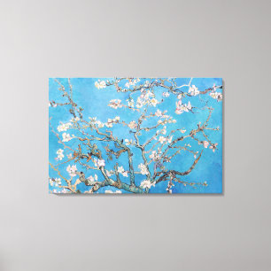 Almond Blossom Blue Vincent van Gogh Art Painting Canvas Afdruk