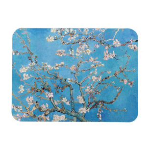 Almond Blossom Blue Vincent van Gogh Art Painting Magneet