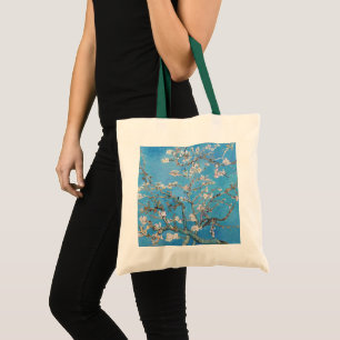Almond Blossom Blue Vincent van Gogh Art Painting Tote Bag