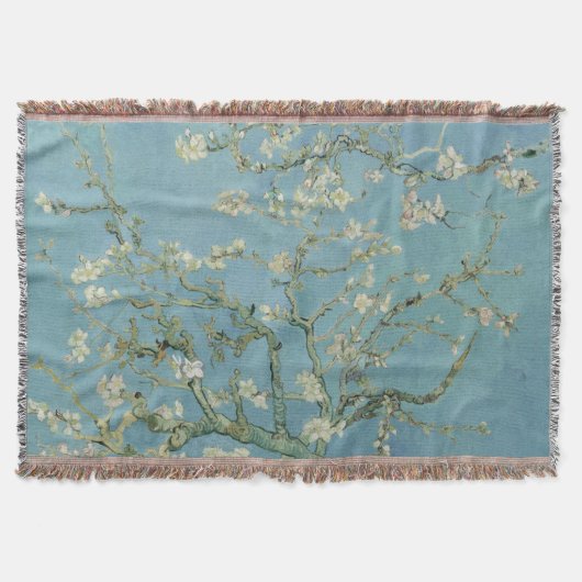 Almond Blossom door Vincent Van Gogh Deken (Voorkant)