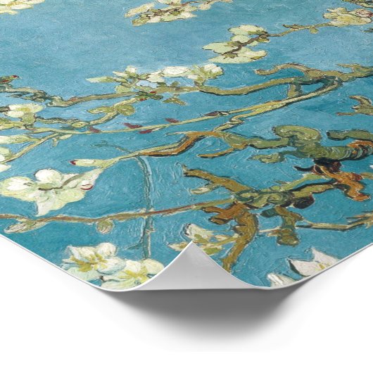 Almond Blossom door Vincent van Gogh Poster (Hoek)