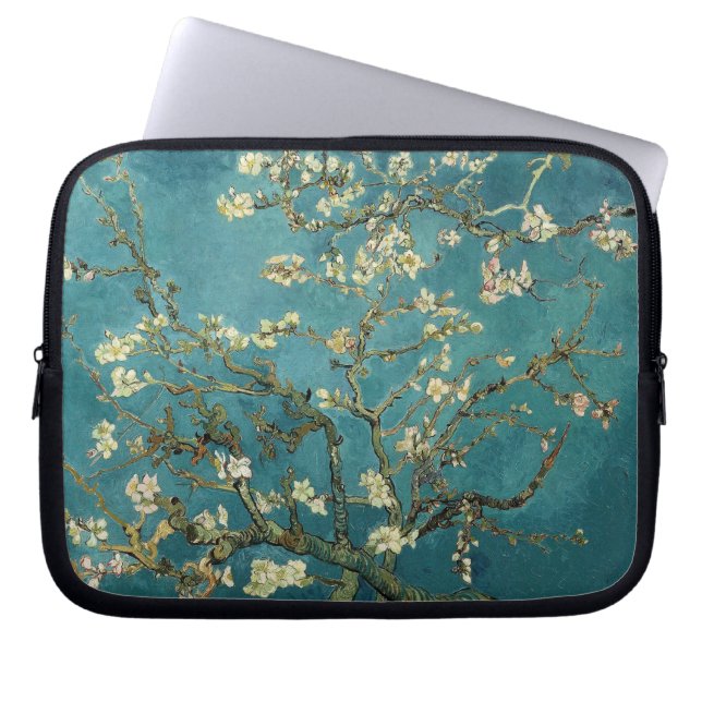 Almond Blossom Laptop Sleeve (Voorkant)