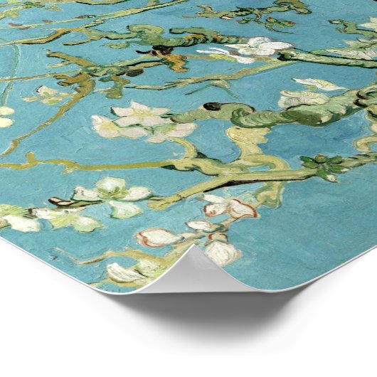 Almond Blossom par Van Gogh Poster d'art (Coin)