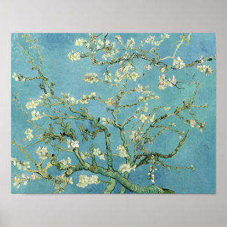 Almond Blossom par Van Gogh Poster d'art