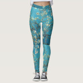 Almond Blossom Van Gogh Beaux Art Leggings Pantalo (Devant)