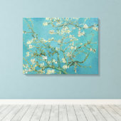 Almond Blossom Van Gogh Canvas Afdruk (Insitu (Houten vloer))