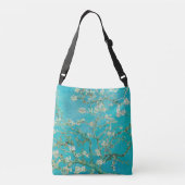 Almond Blossom Van Gogh Crossbody Tas (Achterkant)
