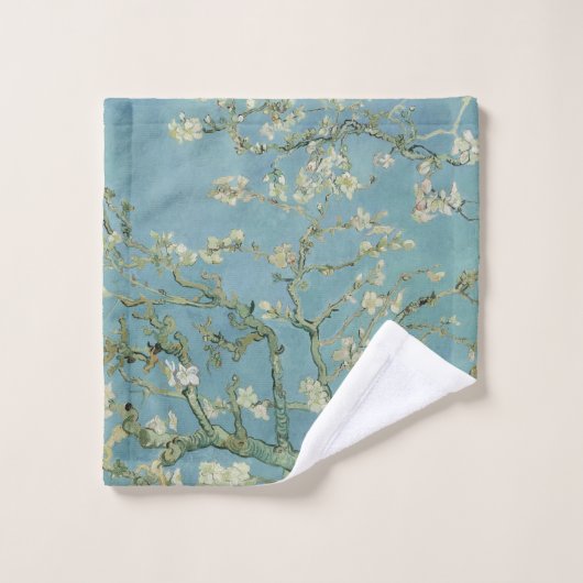 Almond Blossom - Van Gogh Inspiré Floral Towne (Gant de toilette)