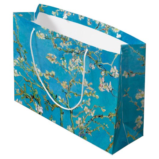 Almond Blossom, Vincent van Gogh Grand sac cadeau (Dos Angle)