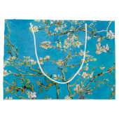 Almond Blossom, Vincent van Gogh Large Gift Bag Groot Cadeauzakje (Achterkant)