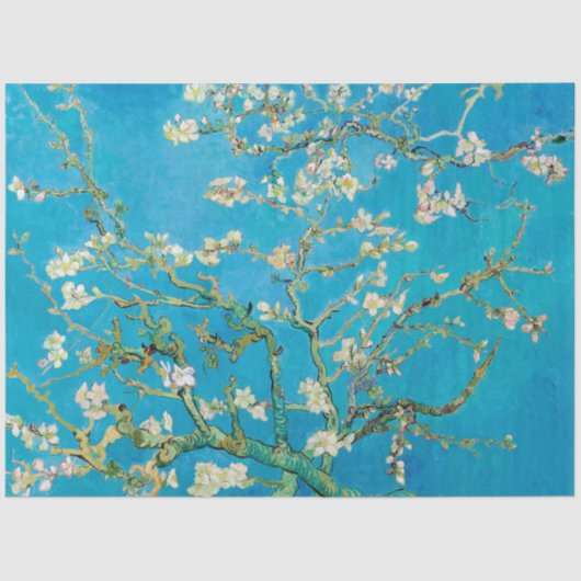 Almond Blossom, Vincent van Gogh Tissuepapier (Voorkant)