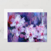 Almond Blossom Waterverf Briefkaart (Voorkant / Achterkant)