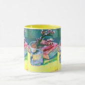 Almond Branch Glass Book Van Gogh Fine Mok (Midden)