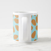 Almond Pattern Extra Grote Beker (Achterkant)