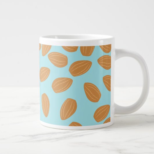 Almond Pattern Extra Grote Beker (Rechts)