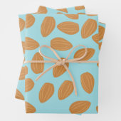 Almond Pattern Inpakpapier Vel (In situ)