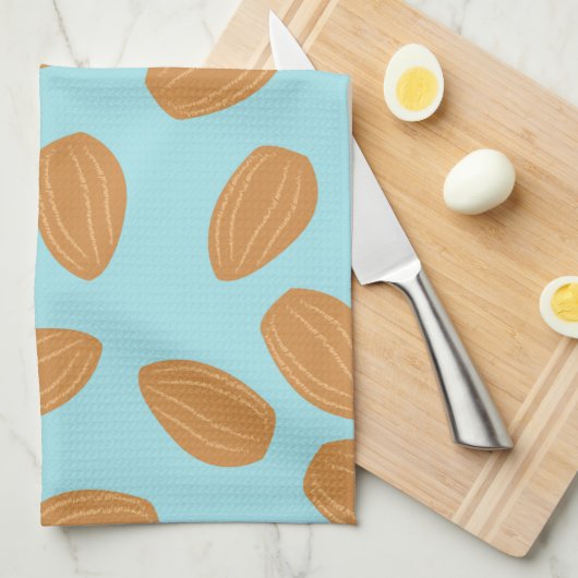 Almond Pattern Theedoek (Quarter Fold)