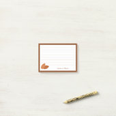 Almond Post-it® Notes (Op bureau)