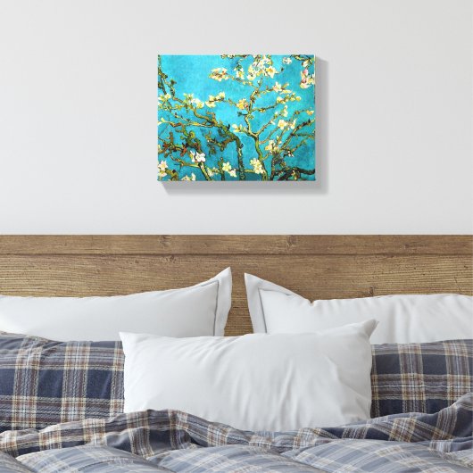 Almond Tree Van Gogh Fine Art bloeien Canvas Afdruk (Insitu (Slaapkamer))