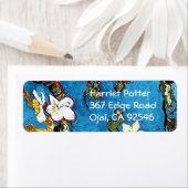 Almond Tree Van Gogh Fine Art bloeien Etiket (Insitu)