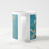 Almond Tree Van Gogh Fine Art bloeien Jumbo Mok (Achterkant)