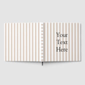 Almond & White Stripes  Gastenboek (Volledig)