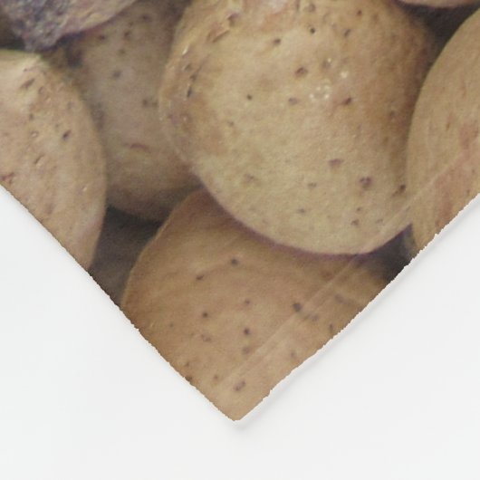 Almonds Herfst Autumn Pattern Fleece Deken (Hoek)