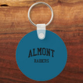 Almont High School Hs Mi Sleutelhanger (Voorkant)