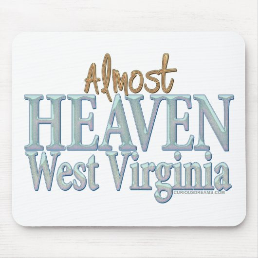 Almost Heaven West Virginia_1 Muismat (Voorkant)
