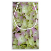 Almost Pink Hydrangea Floral Wedding Klein Cadeauzakje (Achterkant)