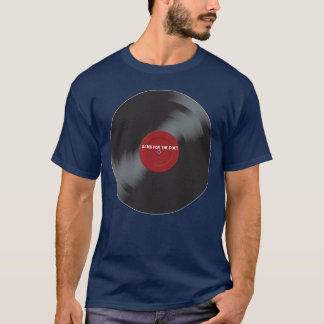 Alms for the Poet Record T-shirt