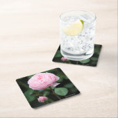 Alnwick Castle Roos Vierkante Kartonnen Onderzetter (Insitu)