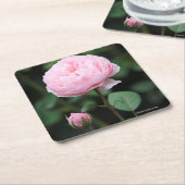 Alnwick Castle Roos Vierkante Kartonnen Onderzetter (Schuin)