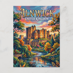 Alnwick Verenigd Koninkrijk Briefkaart