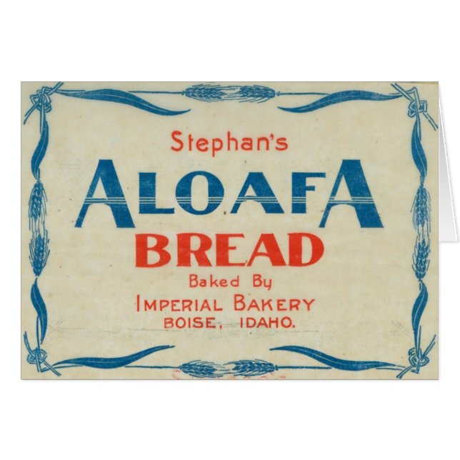 Aloafa Bread (Voorkant Horizontaal)