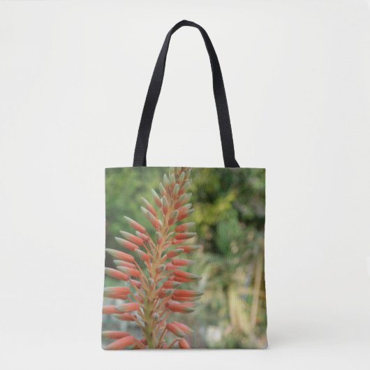 Aloe Blossom Custom All-Over-Print Canvas tas (Voorkant)