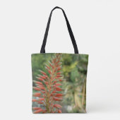 Aloe Blossom Custom All-Over-Print Canvas tas (Achterkant)