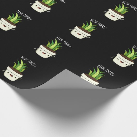 Aloe Daar Funny Aloe Vera Pun Cadeaupapier (Hoek)