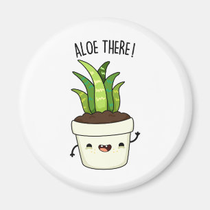 Aloe Daar Funny Aloe Vera Pun Magneet